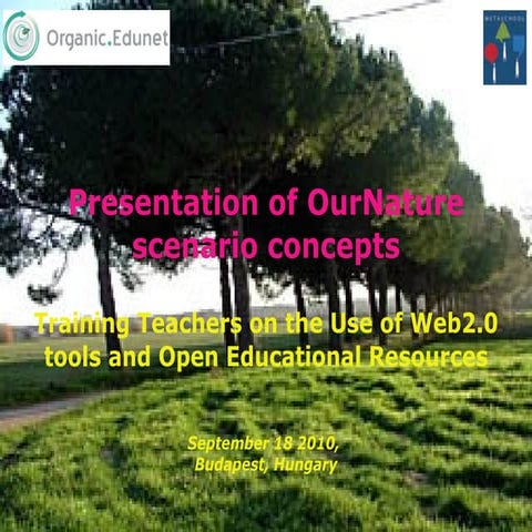 Organic.edunet:  Join our virtual “agrotouristic” journey to Tuscany!!