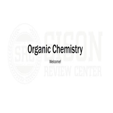 Organic Chemistry Lesson-1-ALkanes, Nomenclature