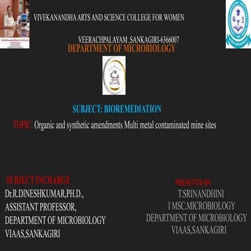 Bioremediation organic and synthetic amendments.ppt