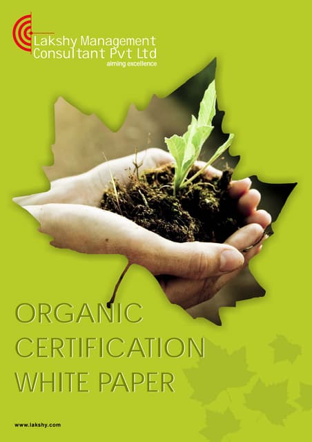 Organic certification white paper lakshy rev02_17022015 low