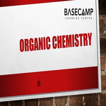 Organic chemistry: Alkanes and Alkenes