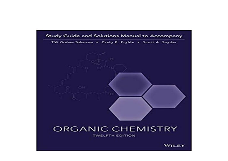 Free Download Book Library Anic Chemistry 12e Study Guide Student