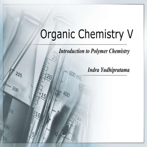 Introduction to Polymer Chemistry