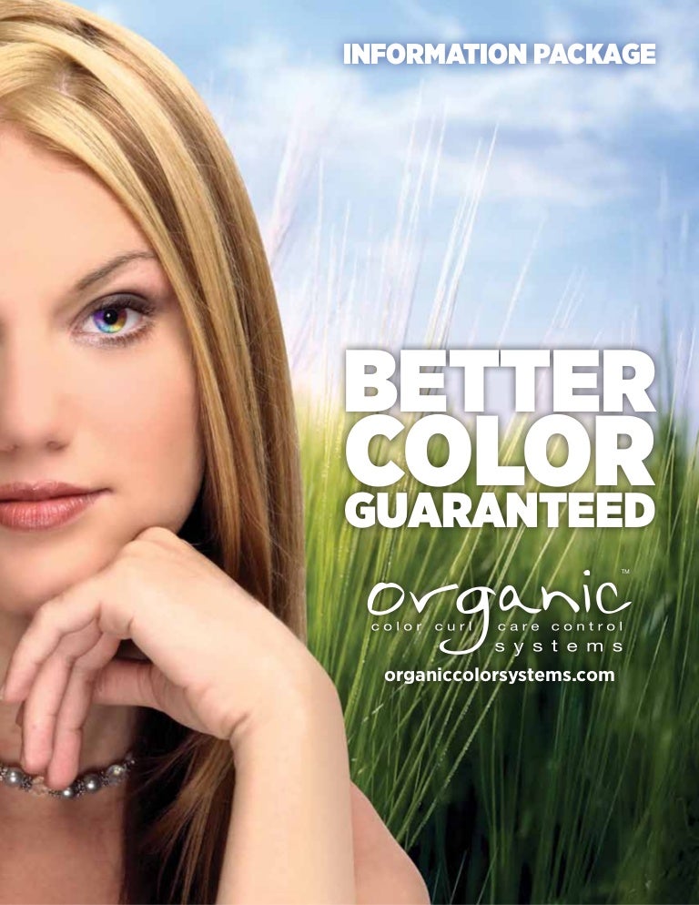 Professional Hair Color Information Pack by Organic Color Systems
