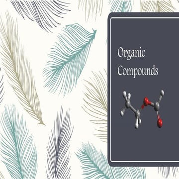 Organic Compounds