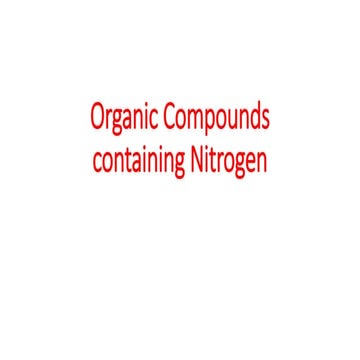 Organic compounds containing nitrogen