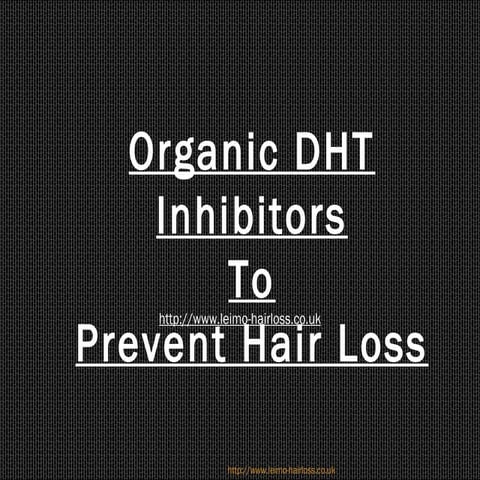 Organic dht inhibitors