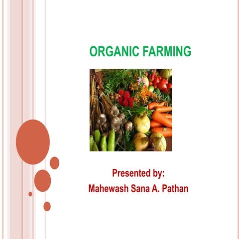 Organic farming