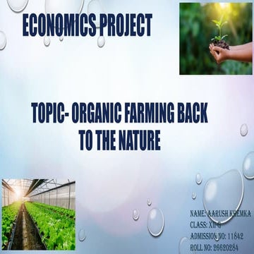 Organic Farming Back TO the  Nature.pptx