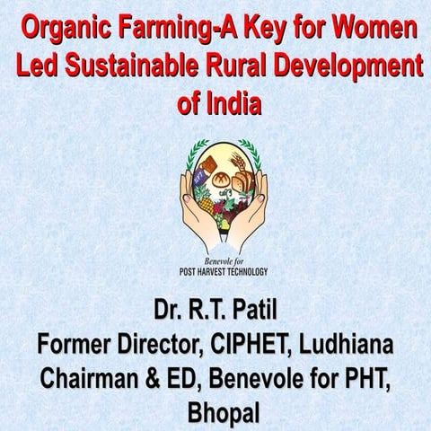 Organic farming in india