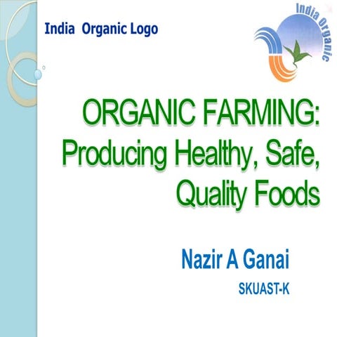 Organic farming 