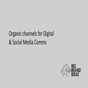  #dsmmcm1516 guest lecture on Organic Search