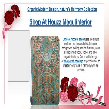 Organic Doors Nature's Harmony Collection