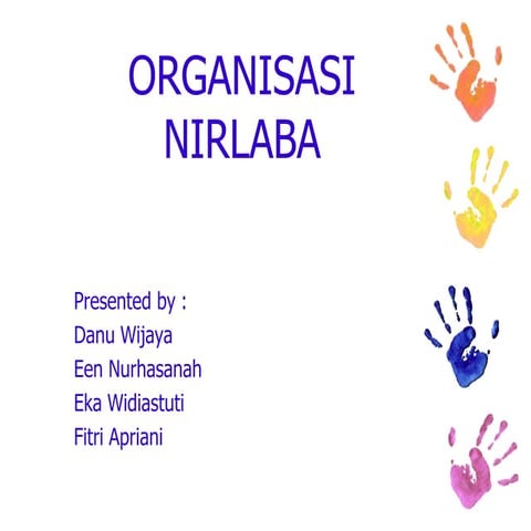 Organisasi nirlaba kel.3-as 2010 b