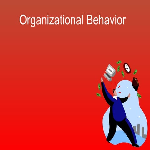 Organisational Behaviour