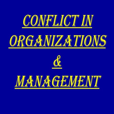 Organisational behaviour