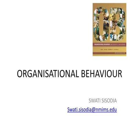 Organisational behaviour