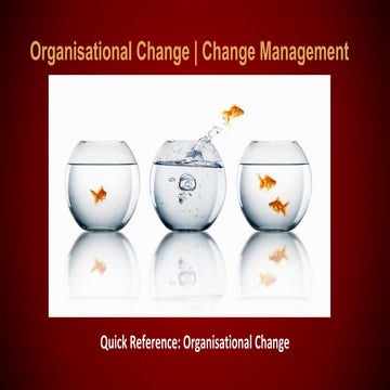 Organisational Change | Change Management