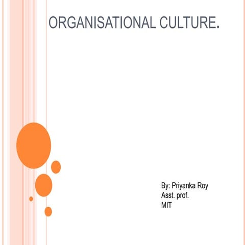 Organisational culture