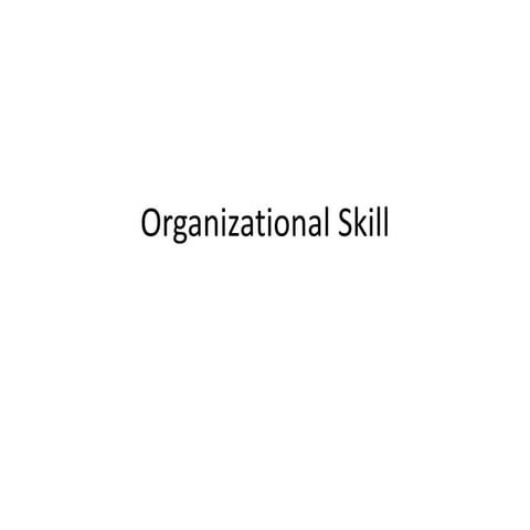 organisational skill.pptx