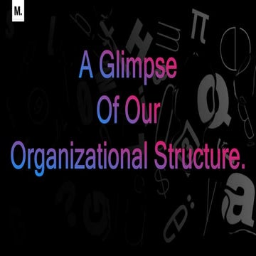 Organisational Structure 1 1 Pptx