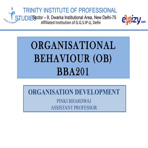 Organisation development