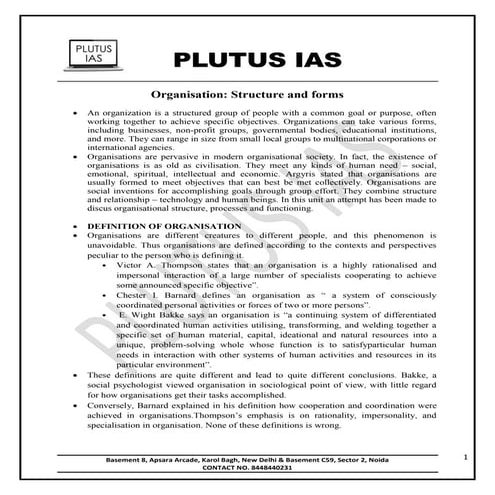 Organisation Public Administration - Plutus IAS.pdf