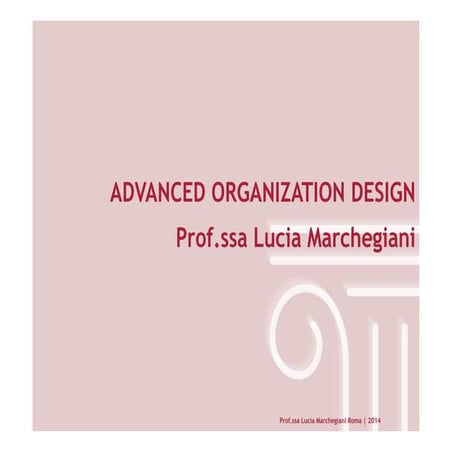 Organisation systems