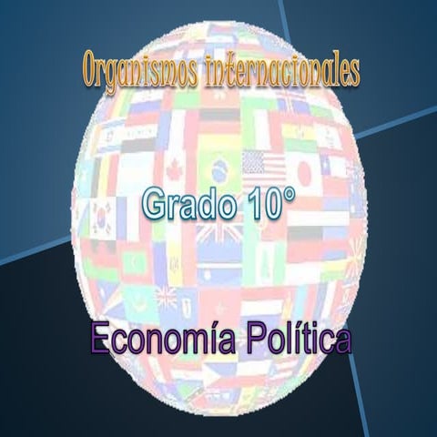 Organismos internacionales 