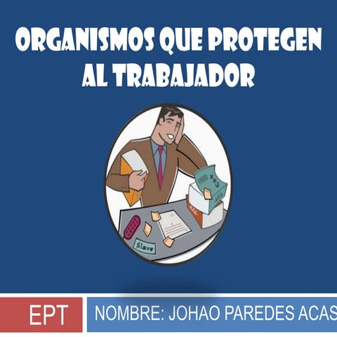 Organismos que protegen al trabajador