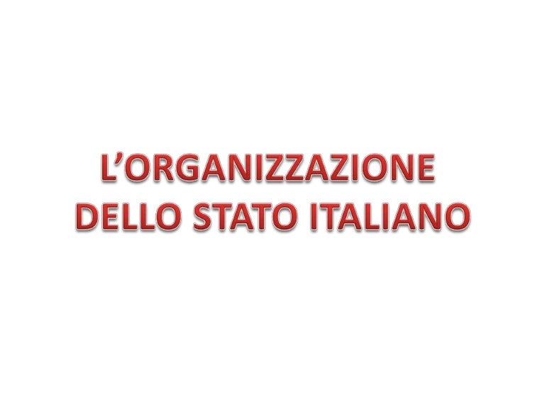 Organi Stato Italiano