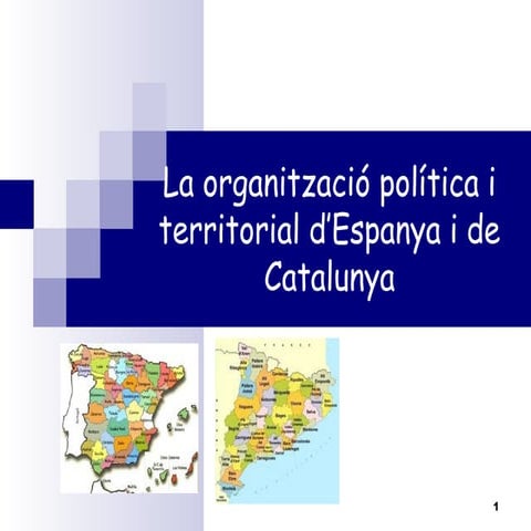 Organització política territorial - part-1
