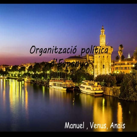 Organització Política d’Espanya 