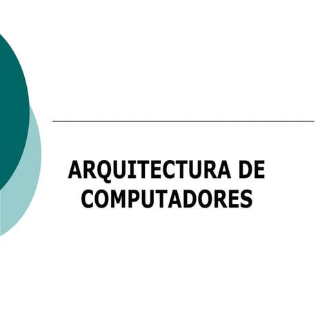 Organización del computador