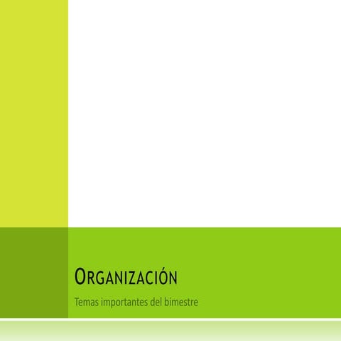 Organización de oficinas
