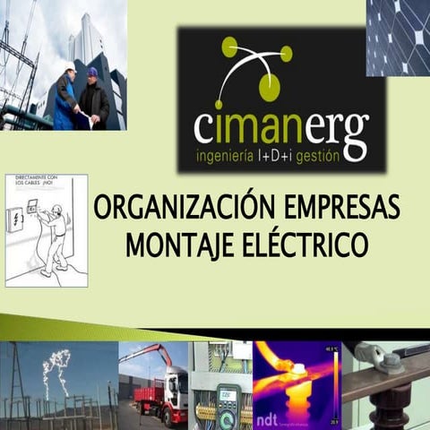 Organización montajes electrico