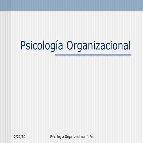 Organizacional 1 2