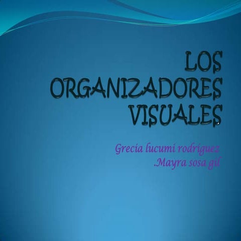 Organizadores mayra y grecia
