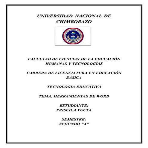 ORGANIZADOR GRÁFICO: HERRAMIENTAS DE WORD