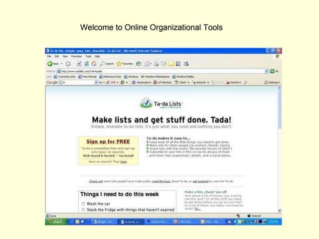 Organization