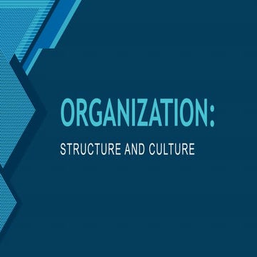 Organizational culture and its influence on project management | PPTX