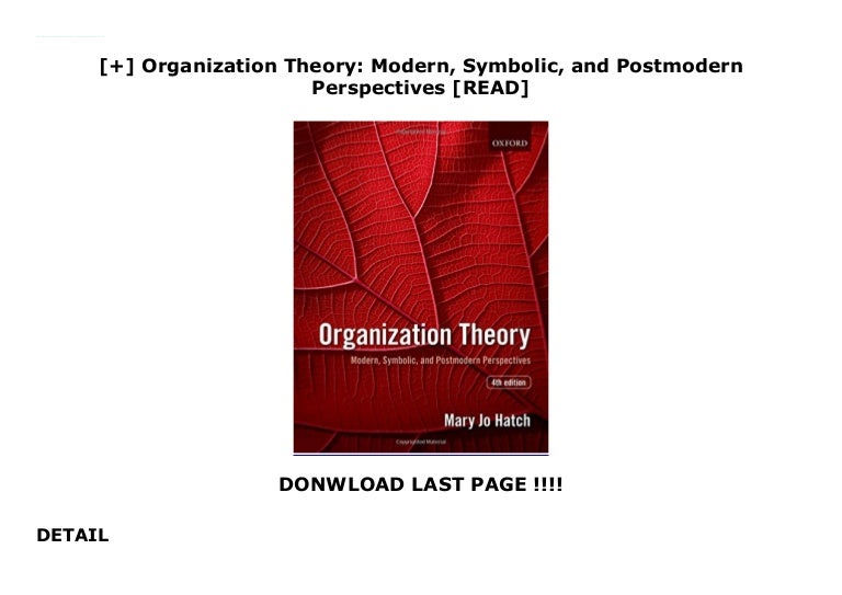 Modern symbolic interpretive and postmodern perspectives commerce essay 04 picture