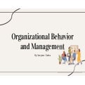 Organizational behavior-and-management
