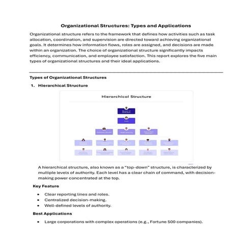 ORGANIZATIONAL-STRUCTURE.report in human behavior in organization