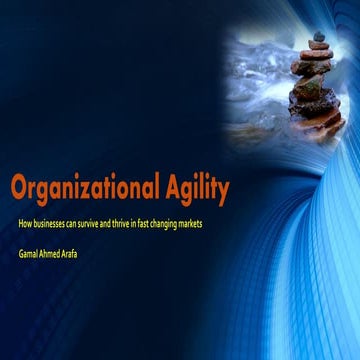 Organizational agility