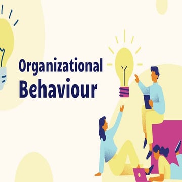 Organizational Behaviour - Group Decision Making Techniques | PDF