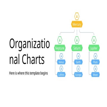 Organizational Charts by Slidesgo Modelo de Cuadros Organizacionales