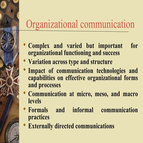 Organizationalcommunication
