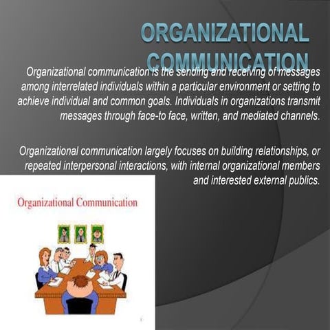 Organizational communication