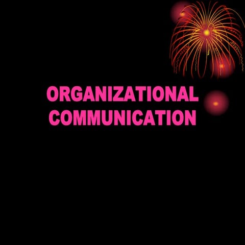 Organizational communication